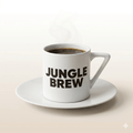 Jungle Brew Co. Espresso Cup with Saucer (90 ml) - Jungle Brew Co.