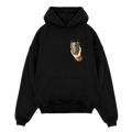 Jungle Brew Hoodie Oversized Ultra Heavy Black (French Terry) - Jungle Brew Co.