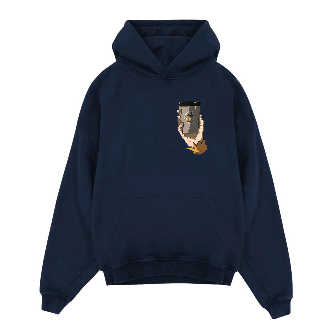Jungle Brew Oversized Navy Hoodie - Jungle Brew Co.