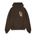 Jungle Brew Oversized Washed Brown Hoodie - Jungle Brew Co.
